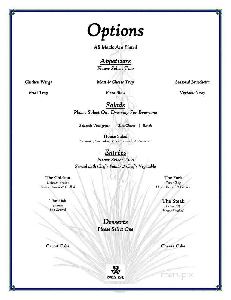 Menu page 3