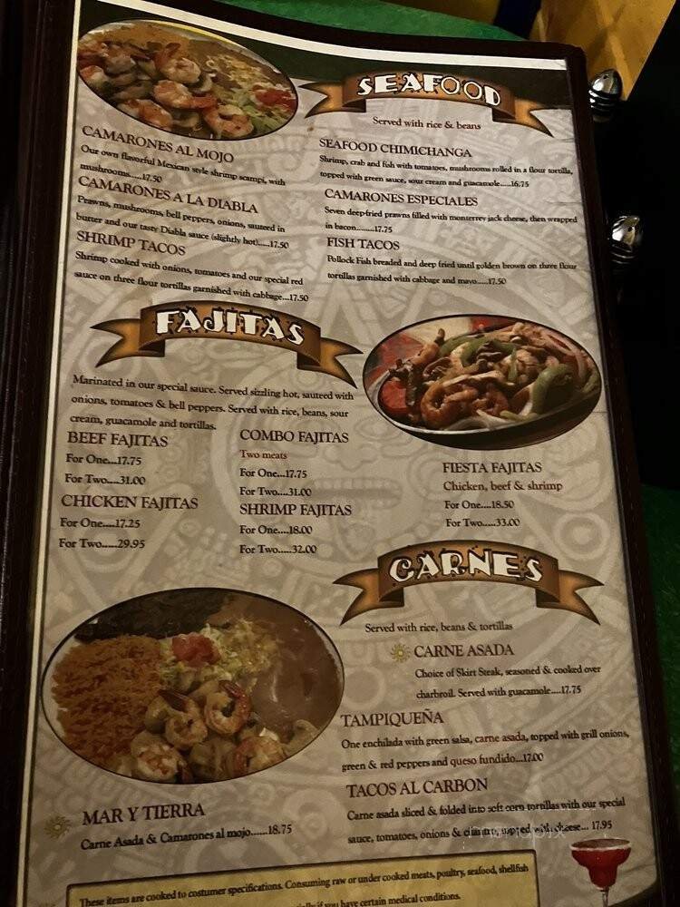 Menu page 2
