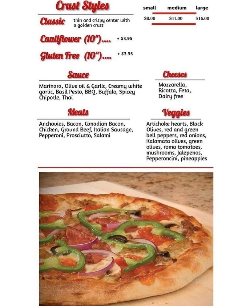 Menu page 2