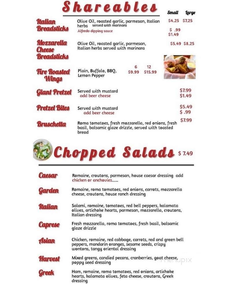Menu page 4