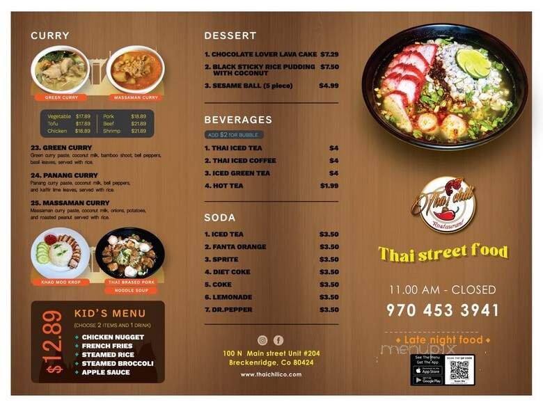 Menu page 2