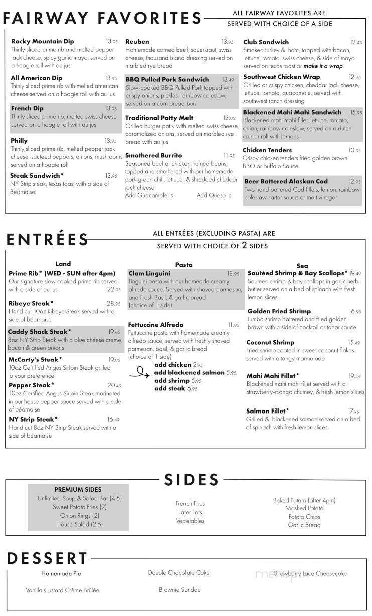 Menu page 2