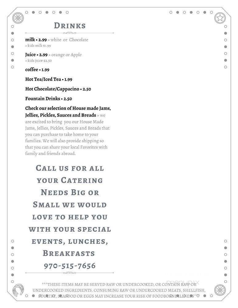 Menu page 3
