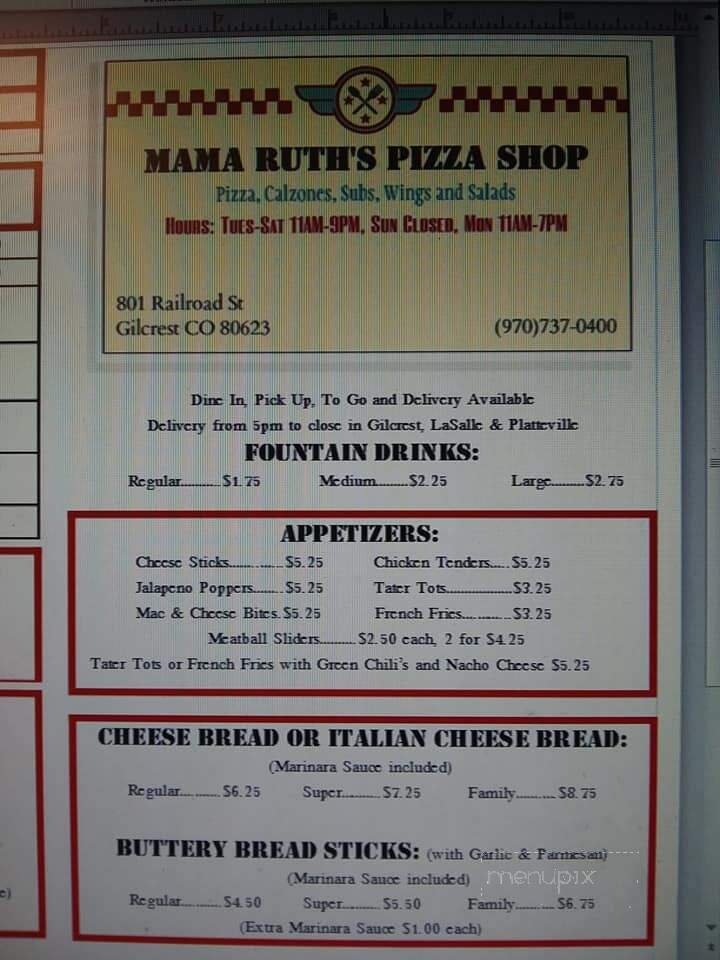 Menu page 4