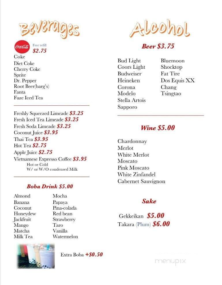 Menu page 5