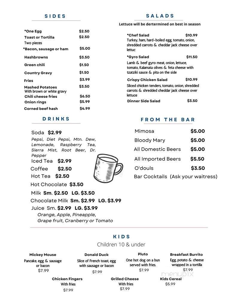Menu page 4
