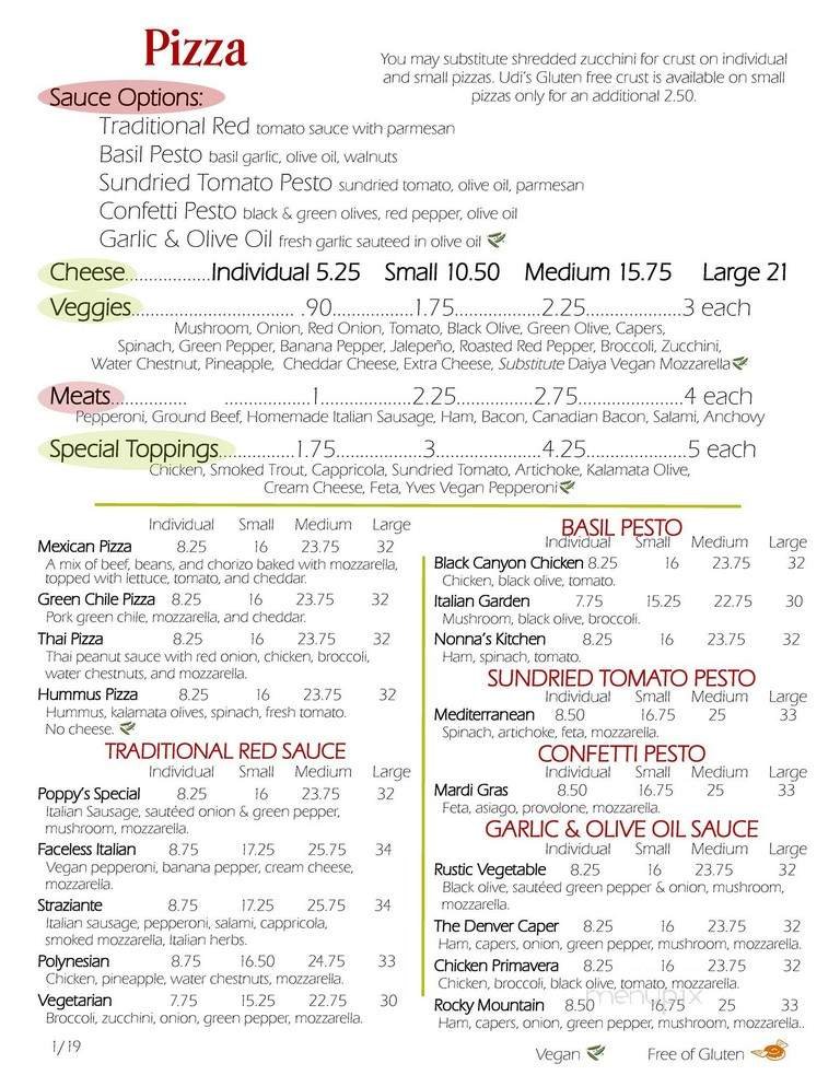Menu page 2