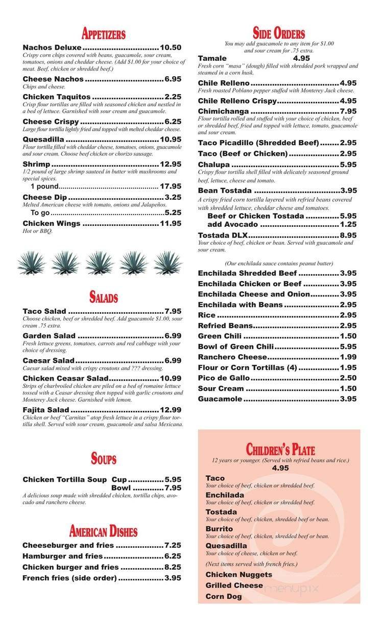 Menu page 2