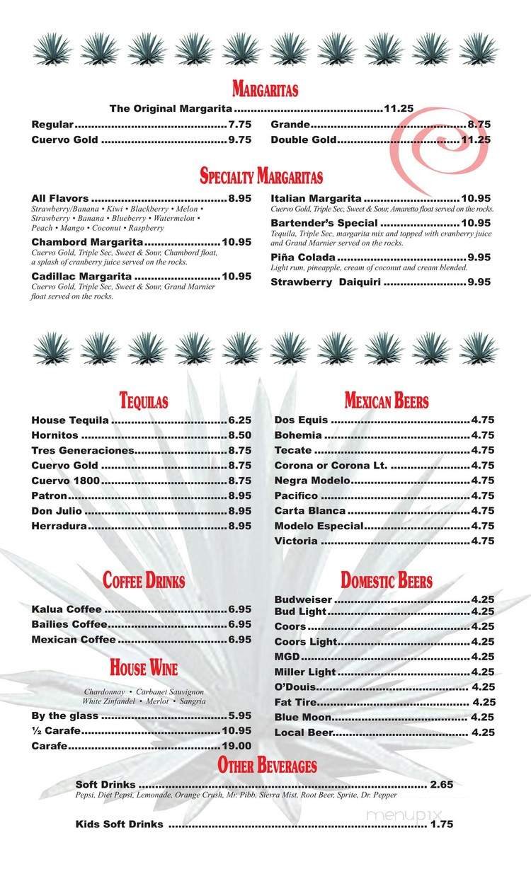 Menu page 5