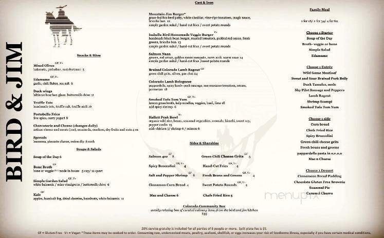 Menu page 2