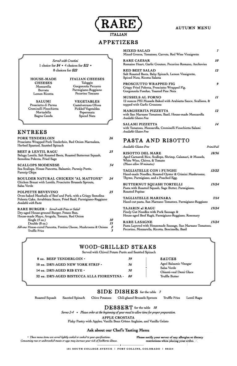 Menu page 3