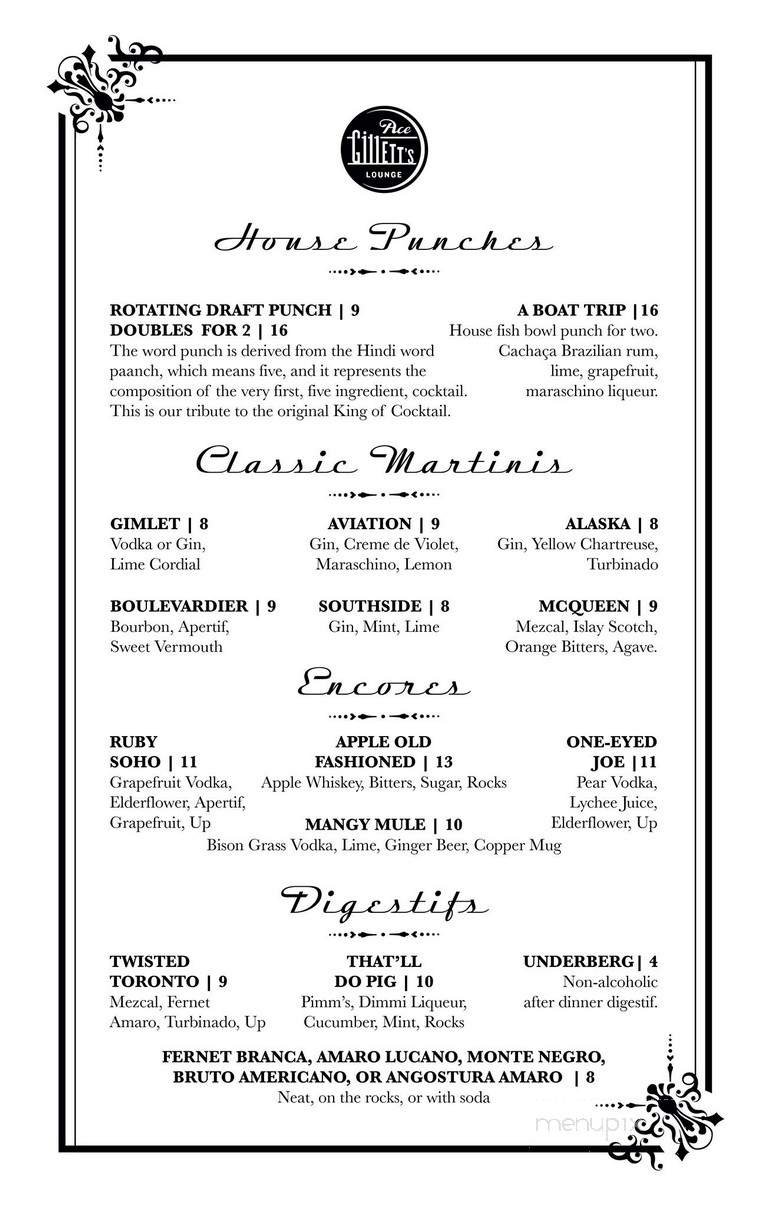 Menu page 5