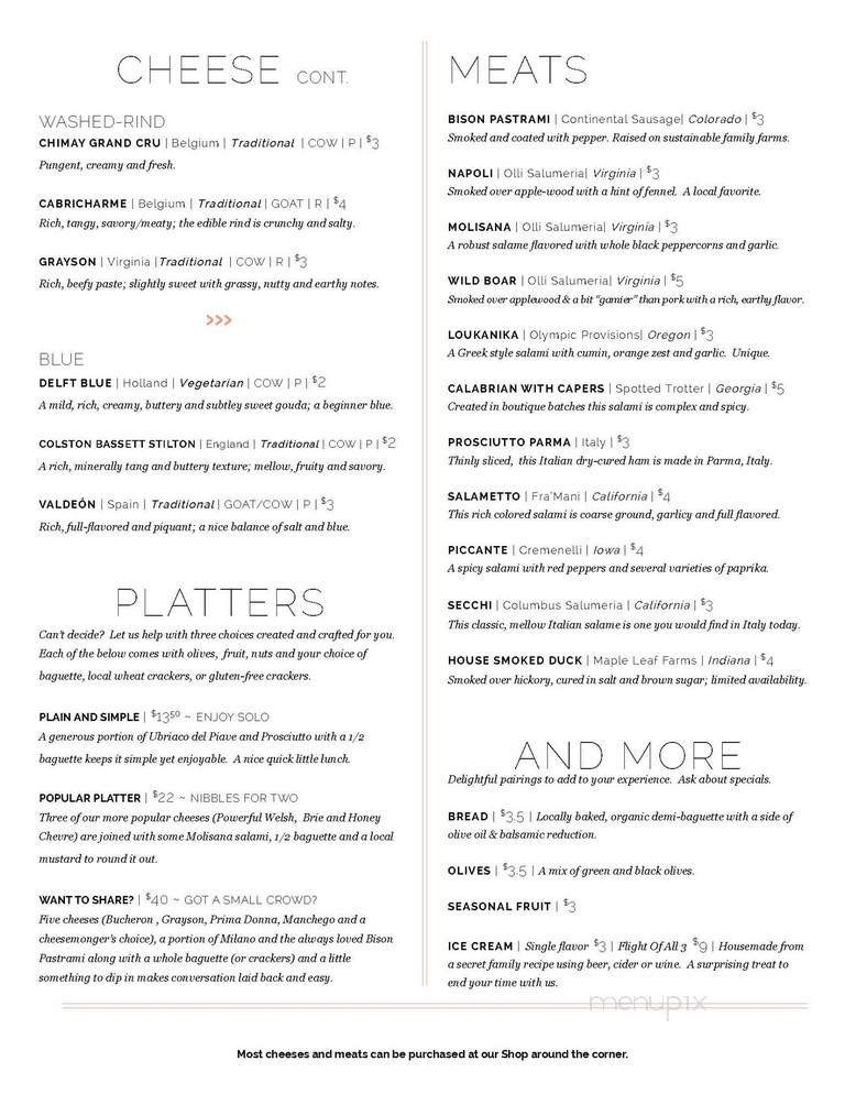 Menu page 2