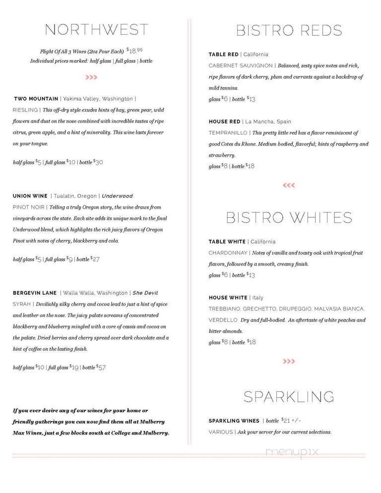 Menu page 4