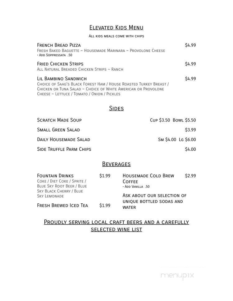 Menu page 3
