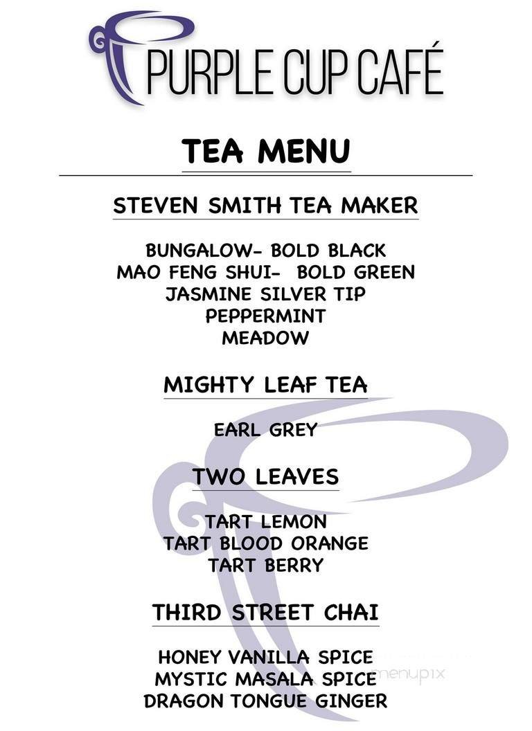 Menu page 2