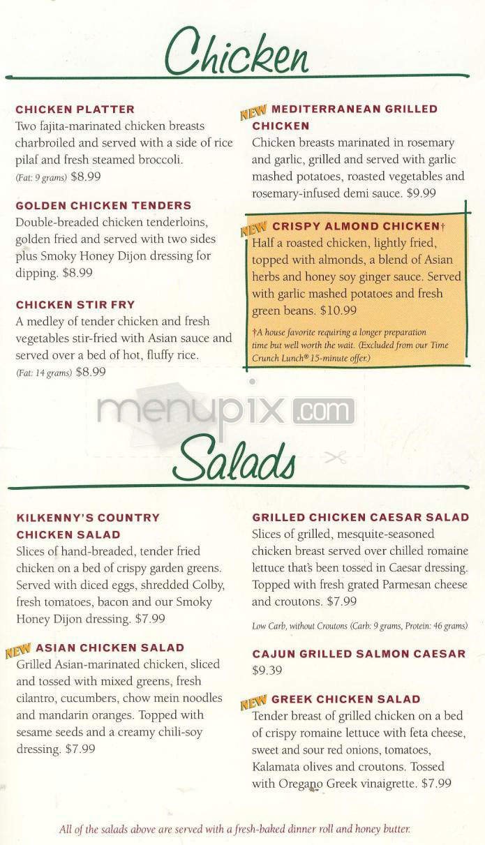 Menu page 3