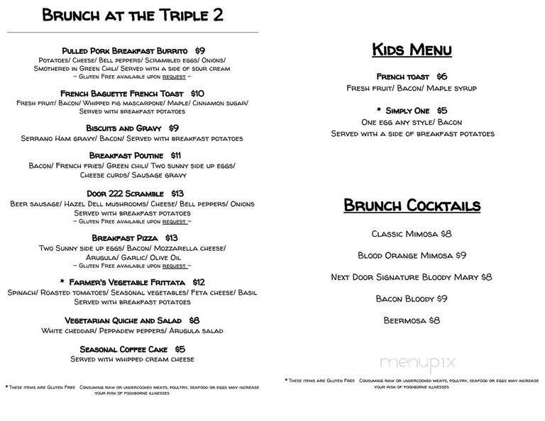 Menu page 4