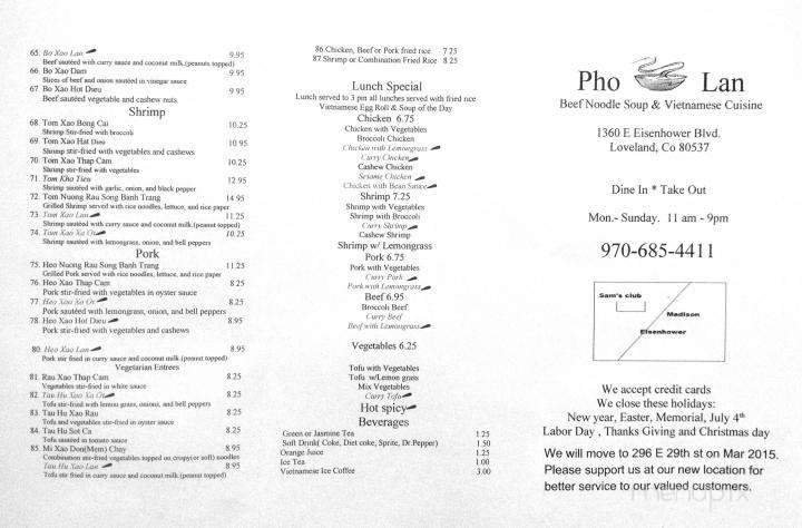 Menu page 3