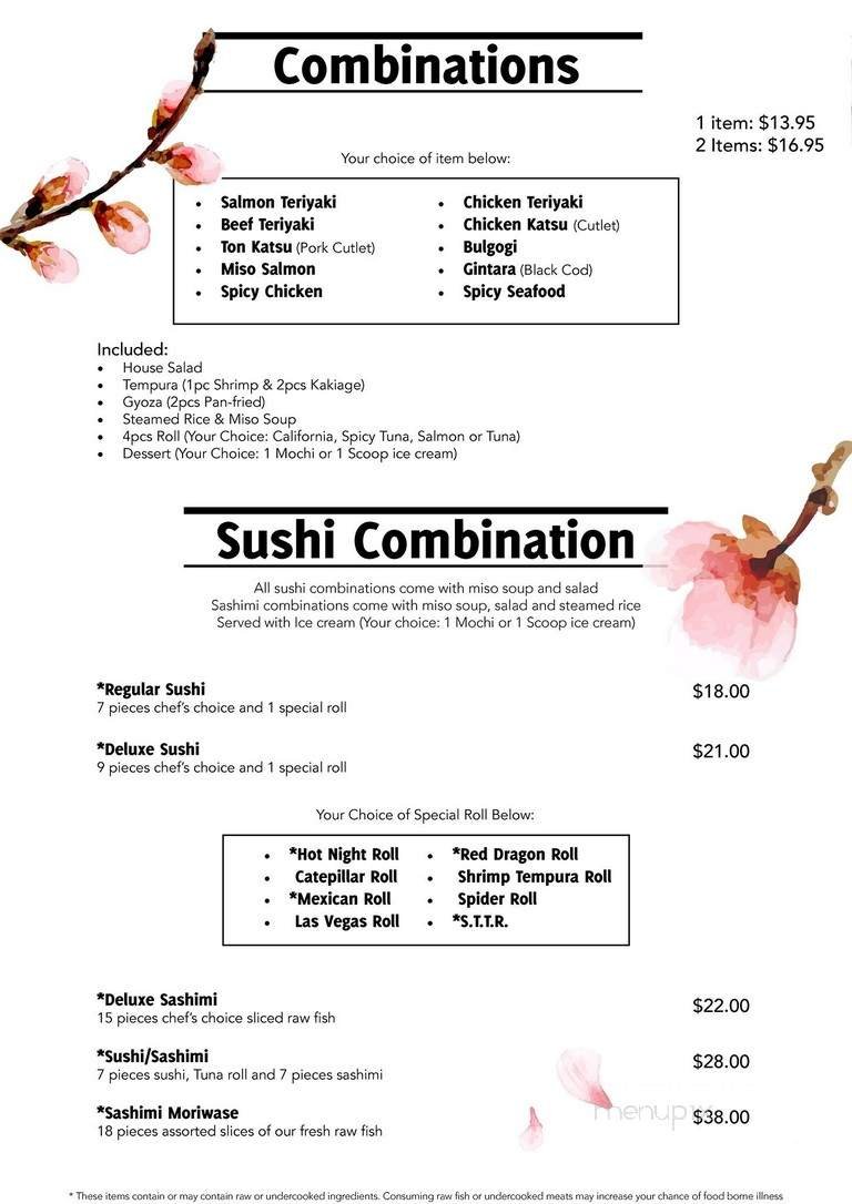 Menu page 7