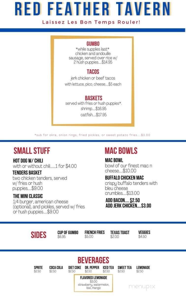 Menu page 2