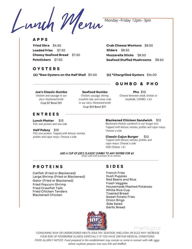 Menu page 3