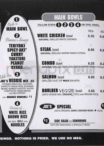 Menu page 4