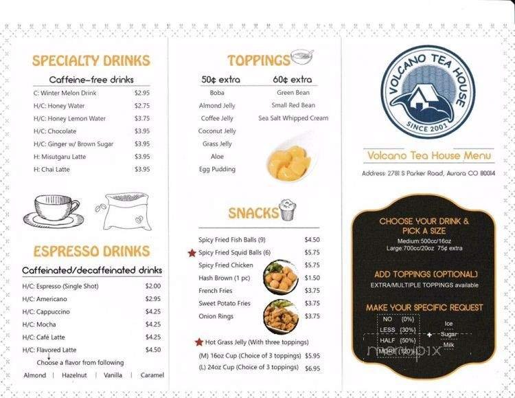 Menu page 2