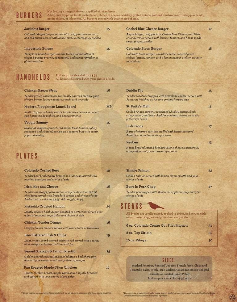 Menu page 2