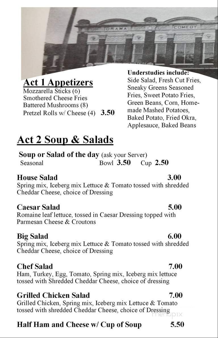 Menu page 2