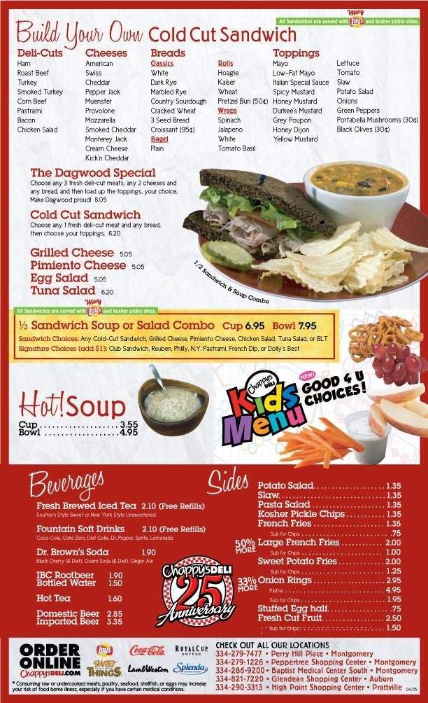 Menu page 3