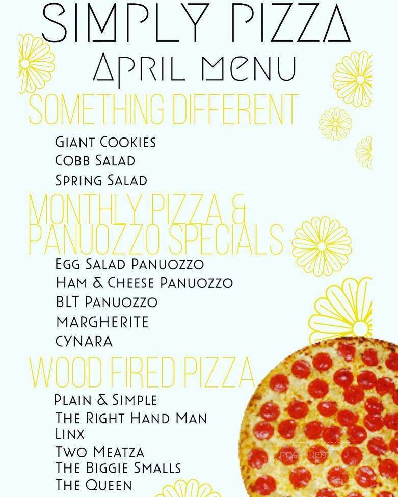 Menu page 6