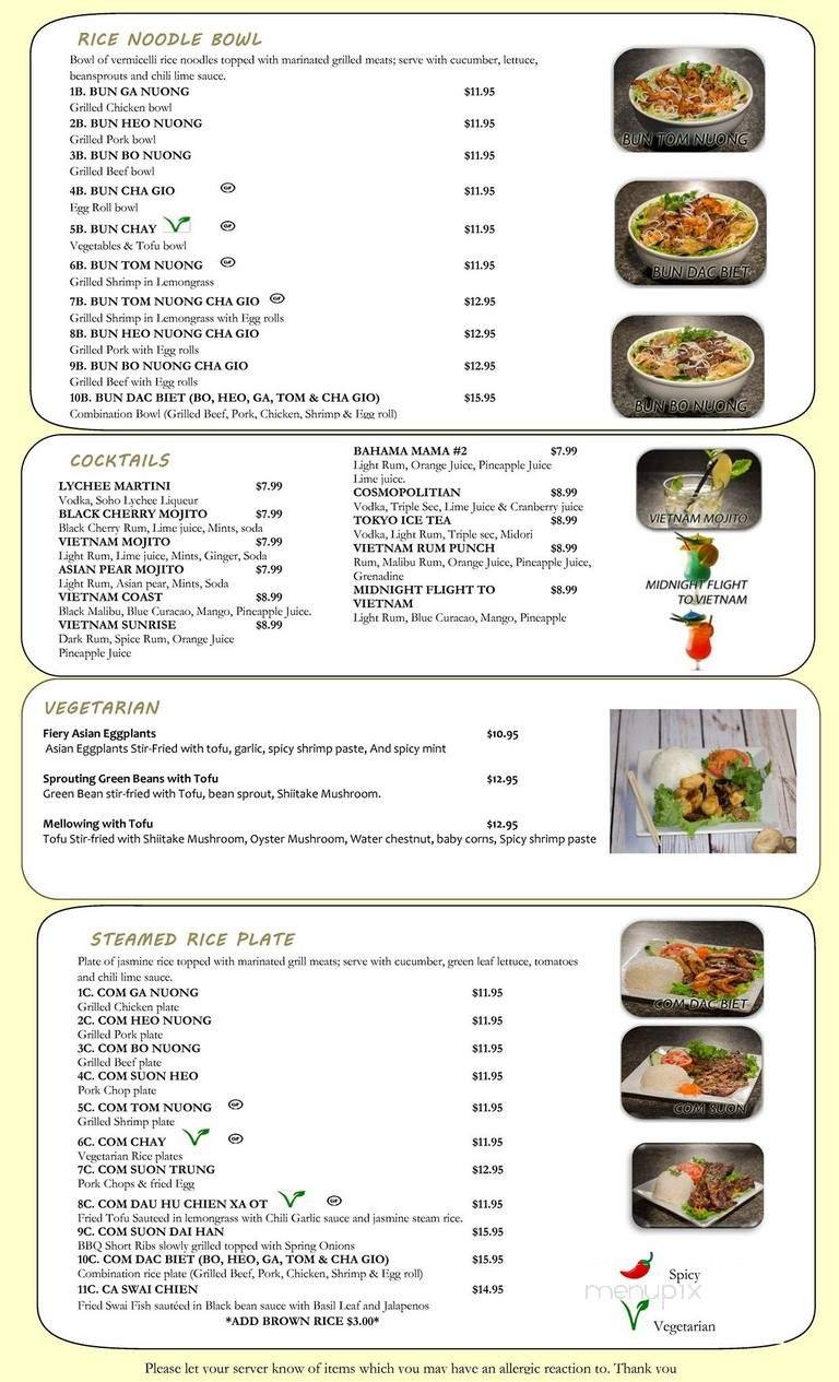 Menu page 5