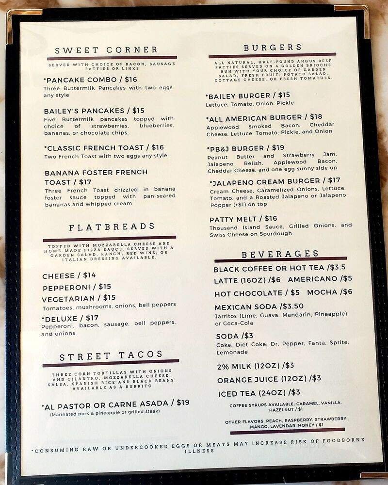 Menu page 2