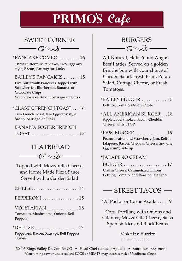 Menu page 4