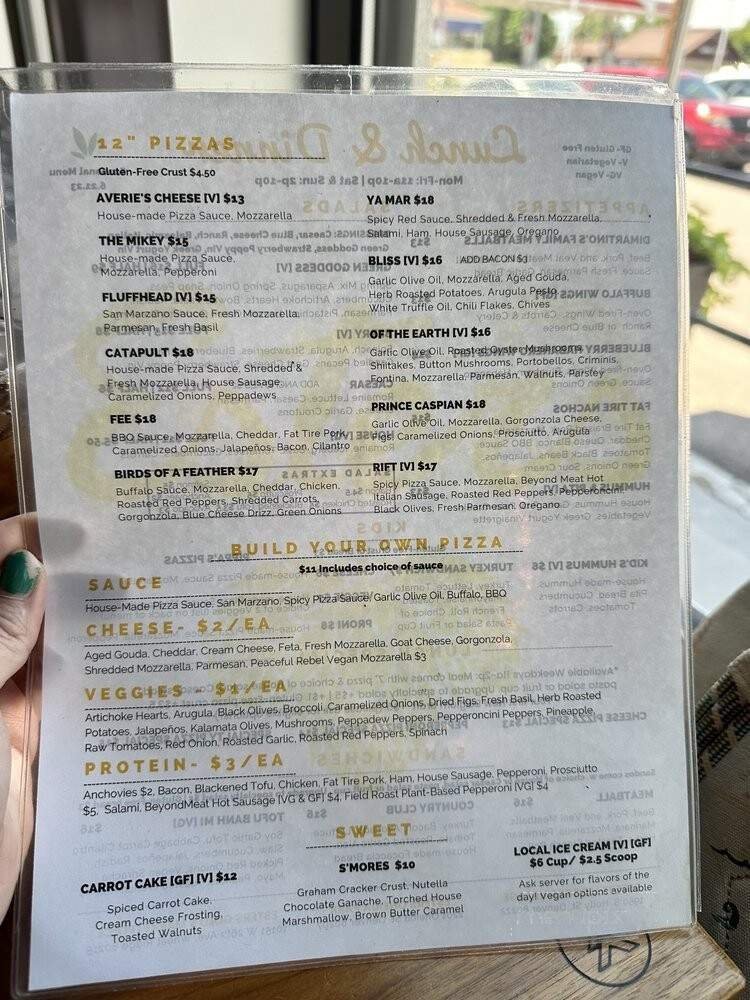 Menu page 2