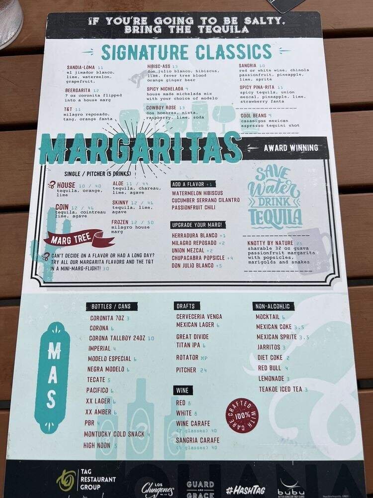 Menu page 2