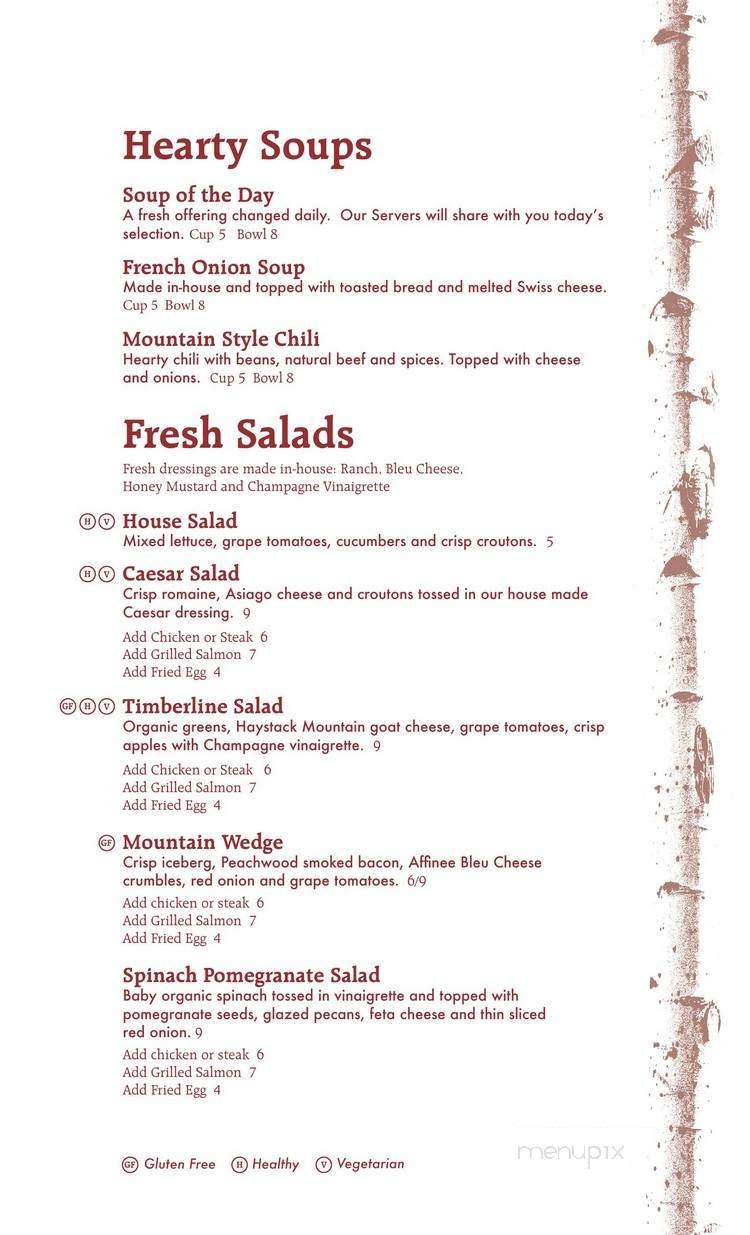 Menu page 3