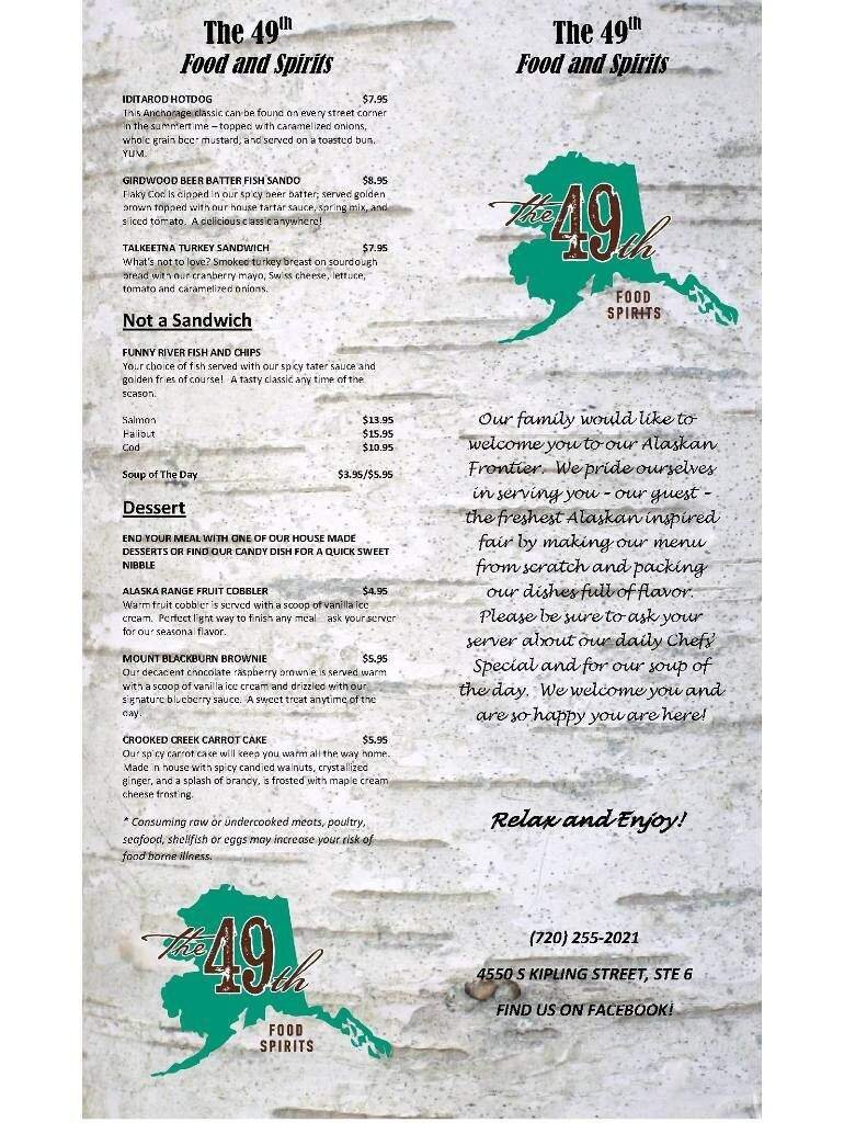 Menu page 6