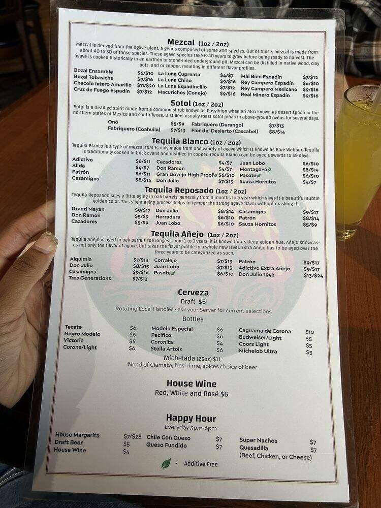 Menu page 2