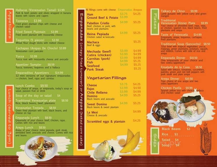 Menu page 2