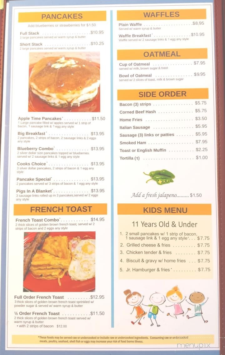 Menu page 4