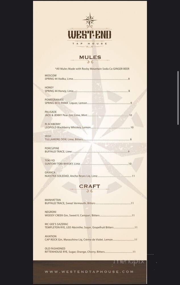 Menu page 6