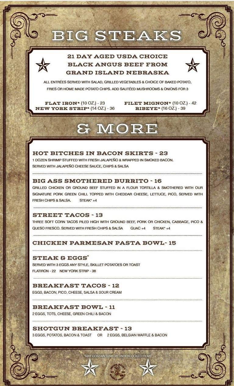 Menu page 2