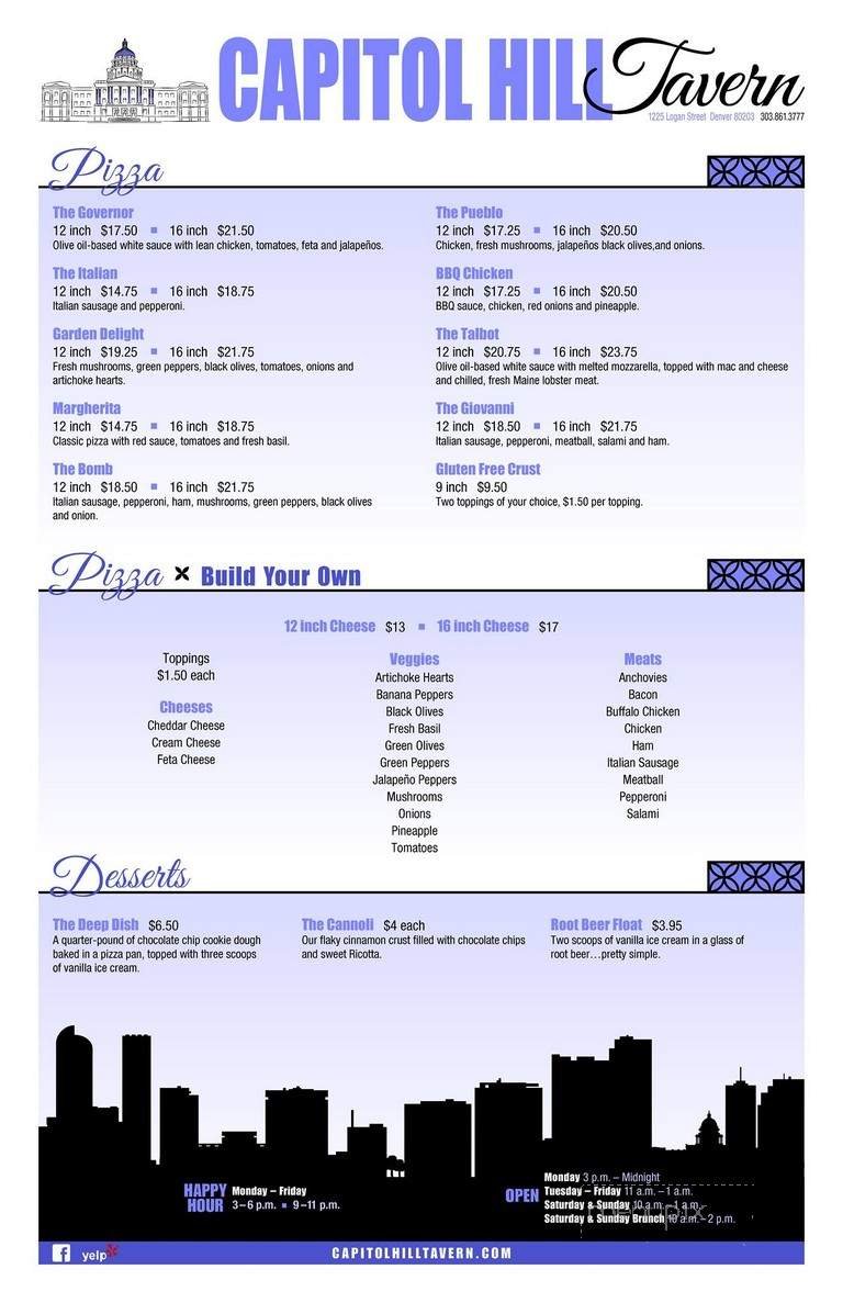Menu page 2