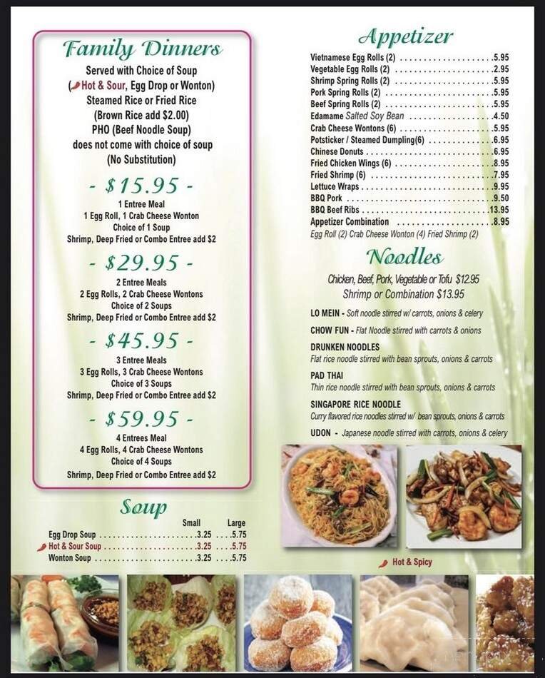 Menu page 3