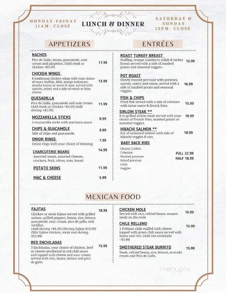 Menu page 5