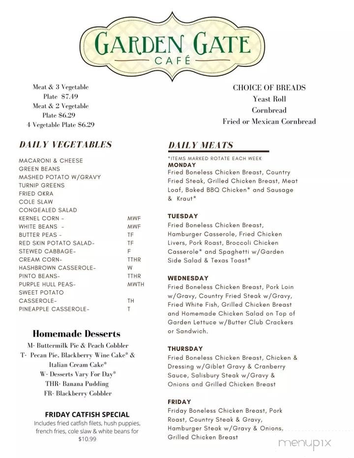Menu page 2