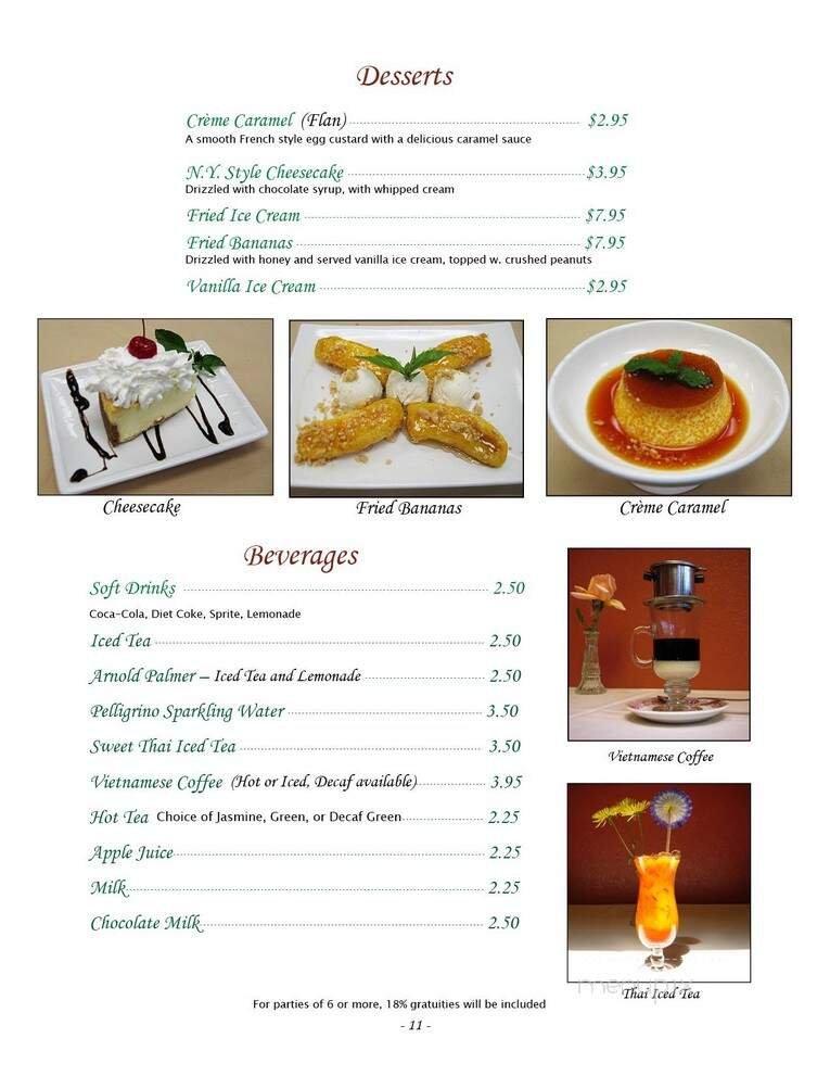 Menu page 2