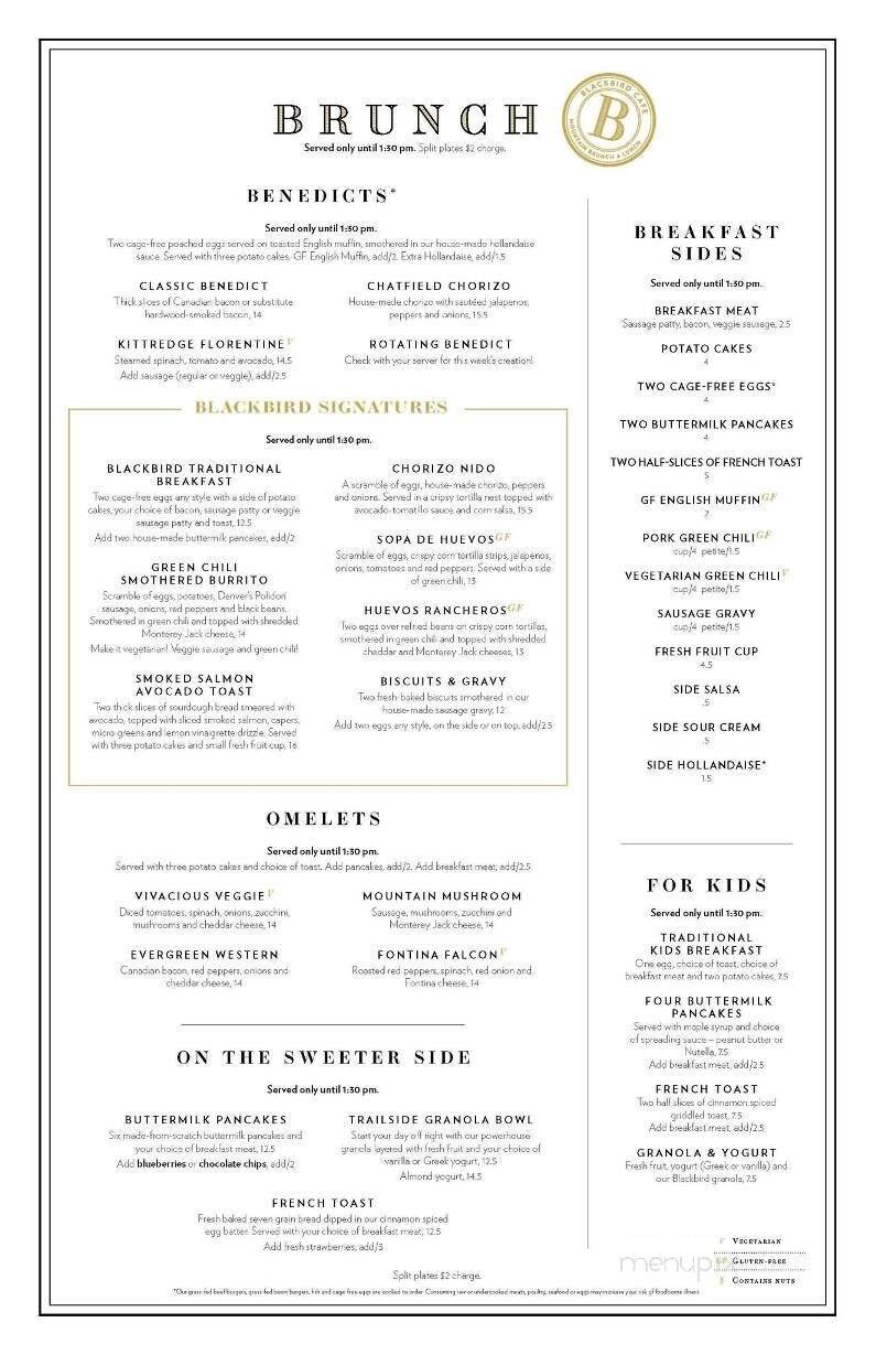 Menu page 1